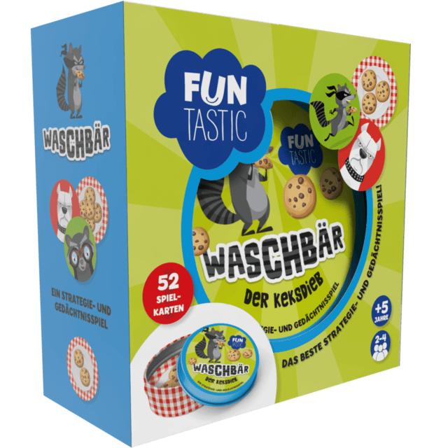 Waschbär – Der Keksdieb card game