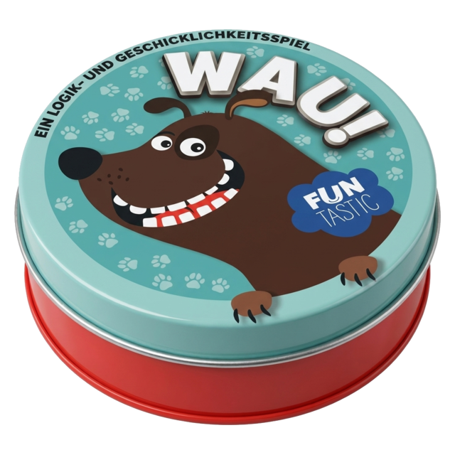 DOG metal tin